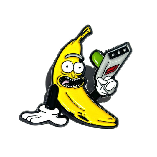 BANANA RICK! ENAMEL PIN