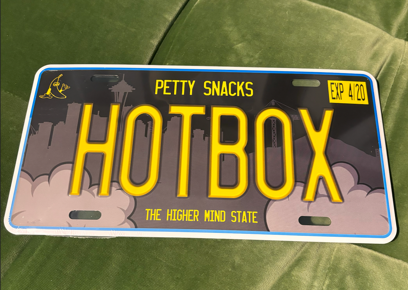 Hotbox License Plate