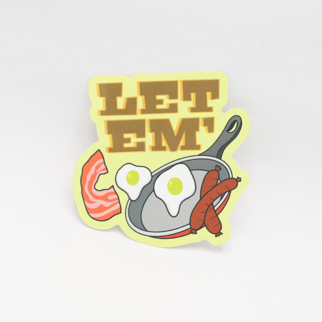 Let Em Cook Sticker - Petty Snacks